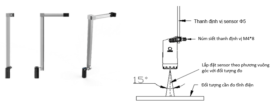 Lắp đặt cảm biến tĩnh điện AP-YV3302