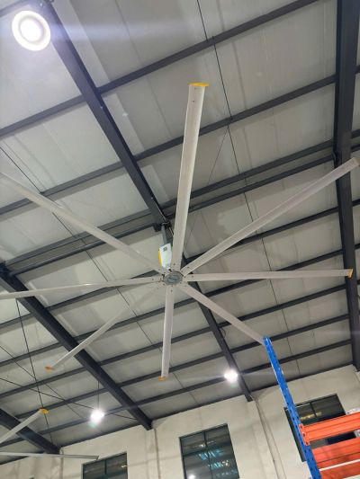 Lý do nên chọn quạt HVLS 7 cánh thay vì 3 hoặc 5 cánh cho nhà xưởng rộng