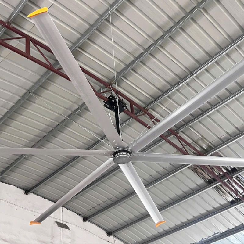 Ứng dụng thực tế: Quạt trần công nghiệp HVLS trong nhà máy thực phẩm và kho lạnh